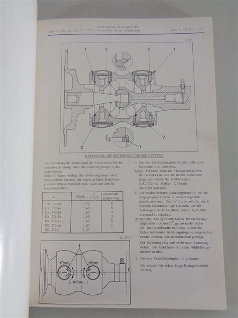 Werkstatthandbuch Citroen Sm Technische Daten Einstellung