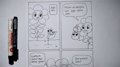 Gambar Komik Halaman Bagian Halaman Dan Berjudul Dia Tumbuh