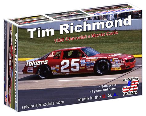 HMC1986TRM - Tim Richmond 1986 Folgers Hendrick Motorsports Chevrolet ...