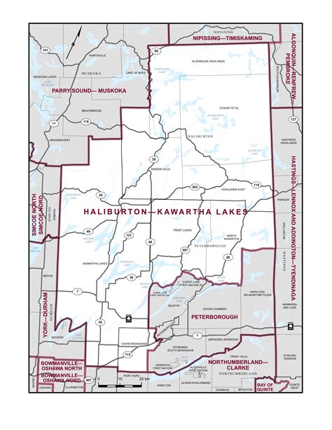 Haliburtonkawartha Lakes Maps And Boundary Descriptions 2023