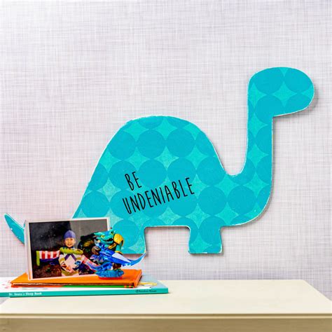 23 in. Brontosaurus Silhouette – Unfinished Wood Co