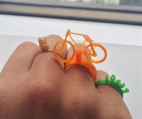 3d Printed Ring 4 Steps With Pictures Instructables