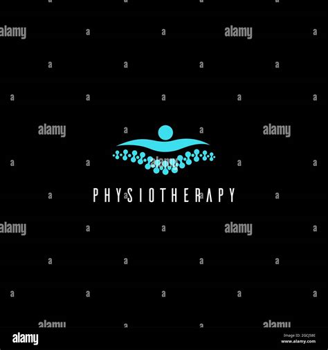 therapy logo design stock photo alamy