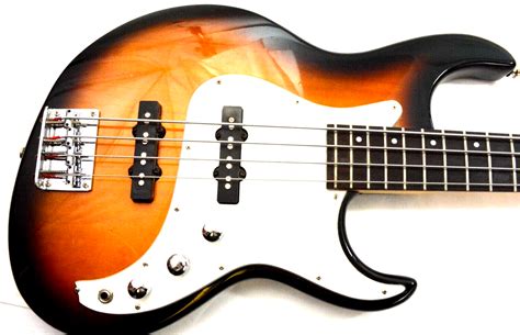 Samick Fairlane Greg Bennett Sunburst Bass Guitar Ebay