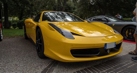 Yellow Spider Ferrari 458 Spider À 9 000 Trmin 570 Ch À Flickr