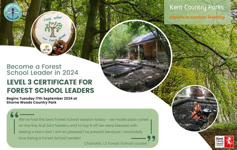 Level 3 Certificate In Forest School Leadership Kent Country Parks