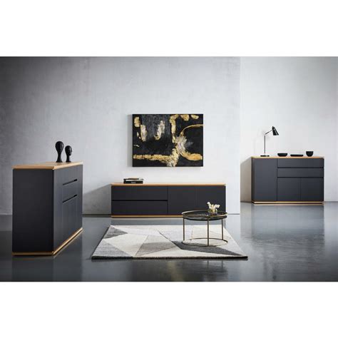 Xora Sideboard Graphit Eiche Artisan Von Xxxlutz F R Ansehen