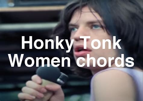 Honky Tonk Woman Guitar Chords