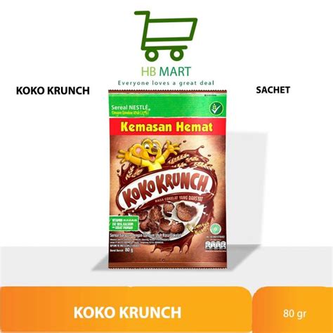 SEREAL NESTLE KOKO KRUNCH RASA COKELAT 80GR Lazada Indonesia