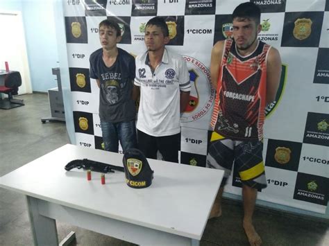 Trio Preso Suspeito De Roubar Motorista De Uber Em Manaus