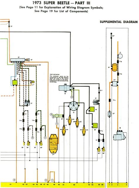 1973 Super Beetle Wiring Diagram Volkswagen New Beetle, Vw Bug, Vw