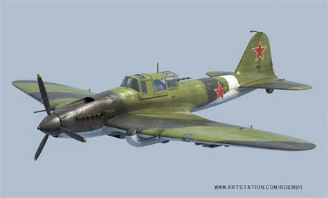 Artstation Ilyushin Il 2 Sturmovik Antonis Roen911 Karidis