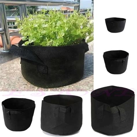 Plant Hydroponic Grow Bags Greenhouse Non Woven Fabric Flower Mushroom Eco Cultivation Farm