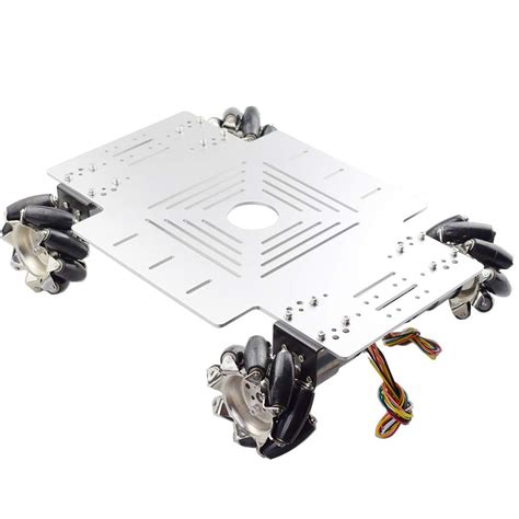 Buy Kg Big Load Wd All Metal Mecanum Wheel Robot Car Chassis Kit