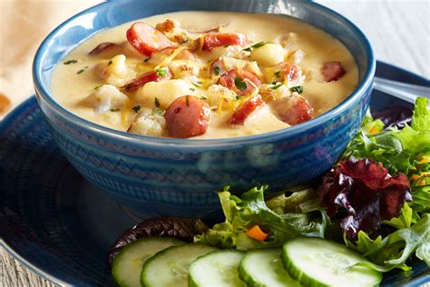 Loaded Full Of Johnsonville® Beddar With Cheddar Smoked Sausage This Cheesy Sausage Soup Pac