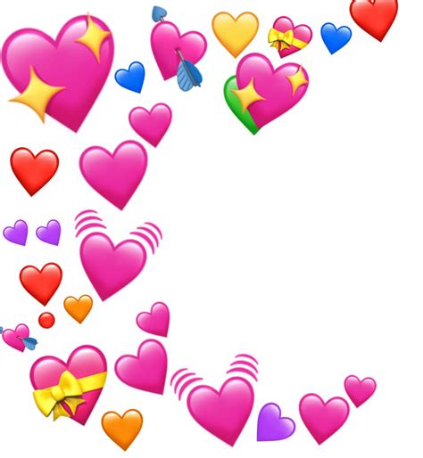 cute heart emoji png - Clipart World