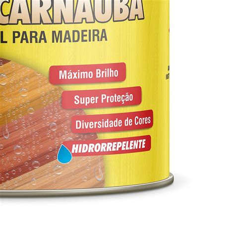 Cera De Carna Ba Para Madeira Incolor Ml Mococa