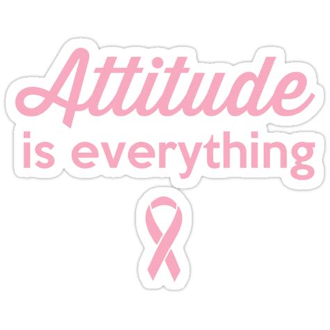 "Attitude is Everything. " Stickers by causes | Redbubble