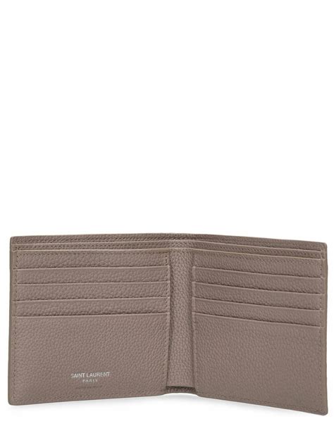 Saint Laurent Tiny Cassandre Leather Wallet Saint Laurent