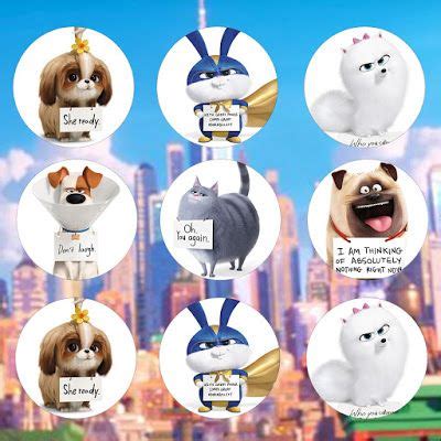 Daisy Celebrates Secret Life Of Pets Movie Birthday Party Printable