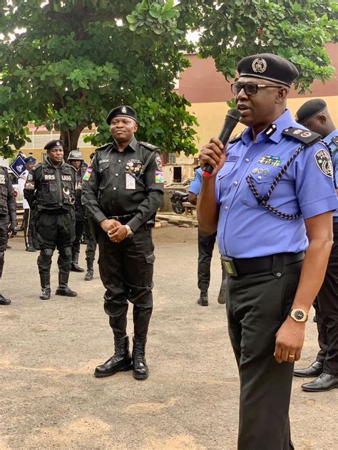 Lagos Police Commissioner Commends Egbeyemi Led Rrs Says Squad