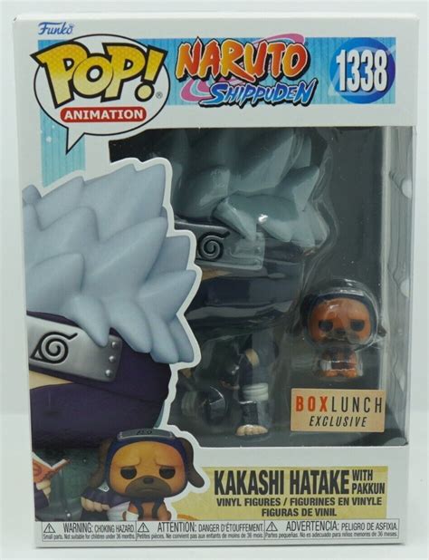 Funko Pop Naruto Kakashi Hatake With Pakkun Boxlunch