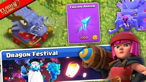 Dragon Festival Event In Clash Of Clans Lunar New Year Event Coc Youtube