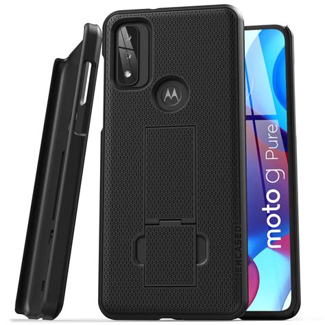 Moto G Pure Duraclip Case With Belt Clip Holster Encased