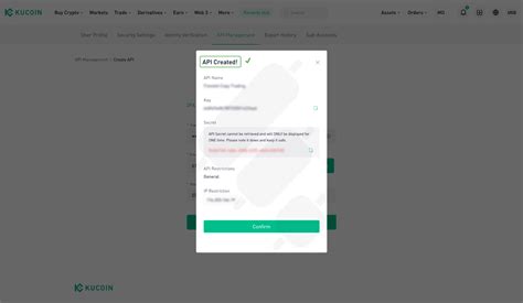 The Ultimate Guide To Kucoin Api Key For Traders Finestel