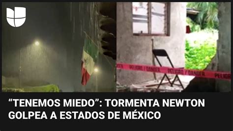 Tormenta Tropical Newton Causa Fuertes Lluvias En Estados De M Xico