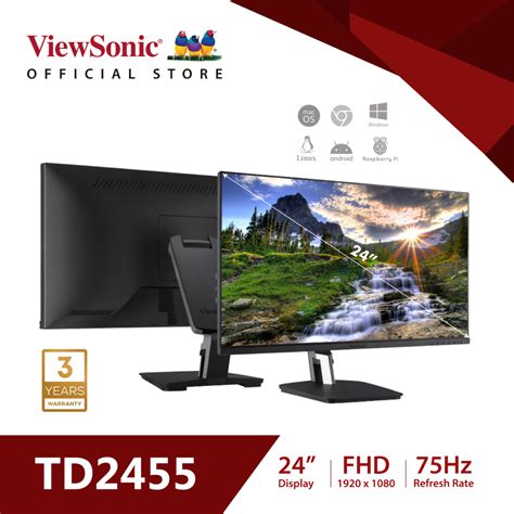 Td Viewsonic Fhd W Usb Type C Hz Ergonomic In Cell Ips