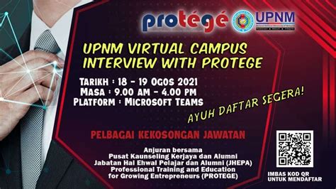 Program Kebolehpasaran Graduan Upnm Tahun 2021