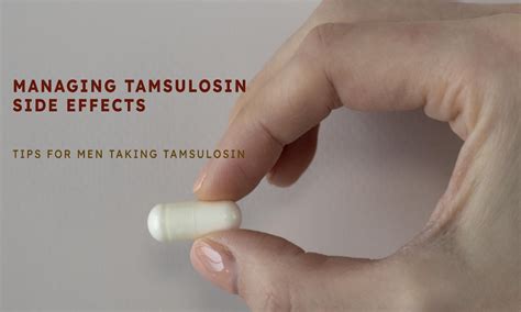 Side Effects Of Tamsulosin In Males Healthy Mens