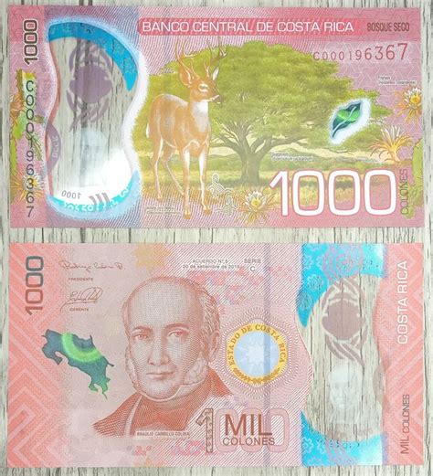 Costa Rica 1000 Colones Polymer UNC 2 Kaufen Auf Ricardo