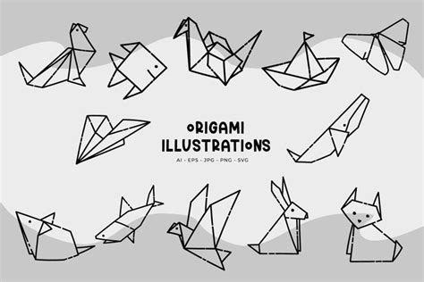 Origami Illustrations