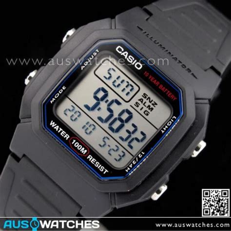 BUY Casio Mens Multi Alarm Digital Watch W 800H 1AV W800H Buy