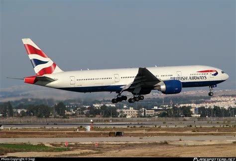 G VIIV British Airways Boeing 777 236 ER Photo By Siegi ID 088557