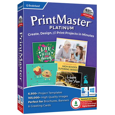 Encore Printmaster Platinum For Mac 0705381465116 Bandh Photo Video