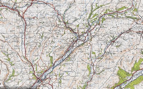 Historic Ordnance Survey Map of Ystalyfera, 1947