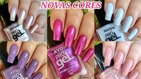 Esmalte Avon Cor E Brilho Pro Gel 10g Cores A Escolher