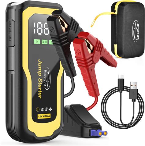 Amazon A Car Jump Starter Portable Jump Starter Lithium