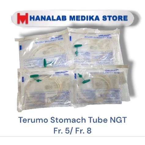 Jual Terumo Stomacth Tube Ngt Fr Fr Cm Shopee Indonesia