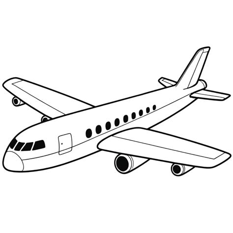 Desenhos Aviao - 8 Desenhos de Avião para colorir