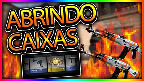 ABRINDO CAIXAS CS GO GANHEI AK ASIIMOV FINALMENTE LUCREI MUITO CSGO