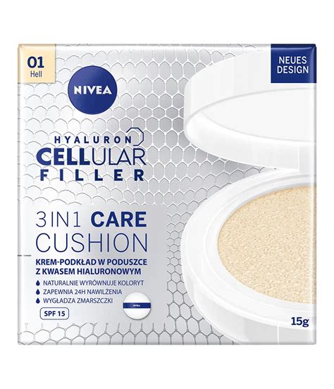 Nivea Hyaluron Cellular Filler Make Up W G Bce W Odcie Light