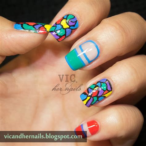 Vic And Her Nails Viccopycat Manicurator S Mosaic Nail Art