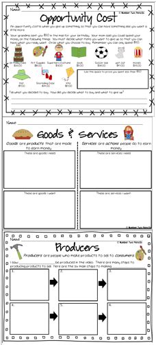 Goods Services Worksheet Goods Services Worksheet Worksheets