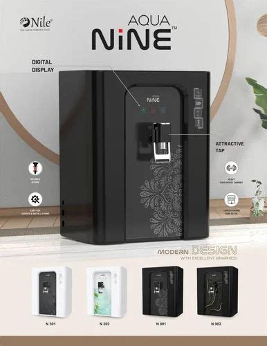 Ro Uv Water Purifier Aqua Nine Black At Rs Piece Ro Water