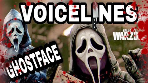 Call Of Duty Scream Operator Ghostface Voicelines Cold War Warzone