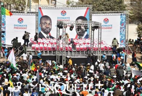 Pikine la caravane de Diomaye Président attaquée Le Journal de Dakar